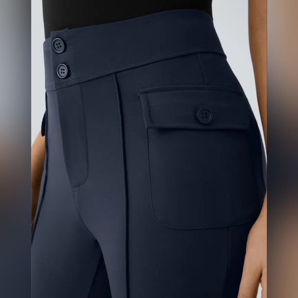 NWOT Navy Halara 3x Dress Butter Soft Pants With Side Pockets - Picture 3 of 8